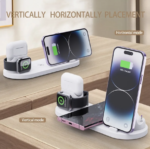 30W 7 in 1 Wireless Charger Stand Pad For iPhone 14 13 12 Pro Max Apple Watch Airpods Phone Chargers Fast Charging Dock Station - Image 5