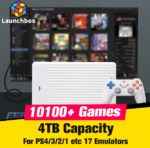 4T Gaming HDD Launchbox Retro Game Console for PS4/PS3/PS2/WiiU/Wii/N64/DC/Switch/3DO 17 Emulators&10114 Games for Win PC/Laptop - Image 2