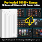 4T Gaming HDD Launchbox Retro Game Console for PS4/PS3/PS2/WiiU/Wii/N64/DC/Switch/3DO 17 Emulators&10114 Games for Win PC/Laptop - Image 3