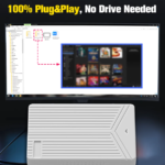 4T Gaming HDD Launchbox Retro Game Console for PS4/PS3/PS2/WiiU/Wii/N64/DC/Switch/3DO 17 Emulators&10114 Games for Win PC/Laptop - Image 4